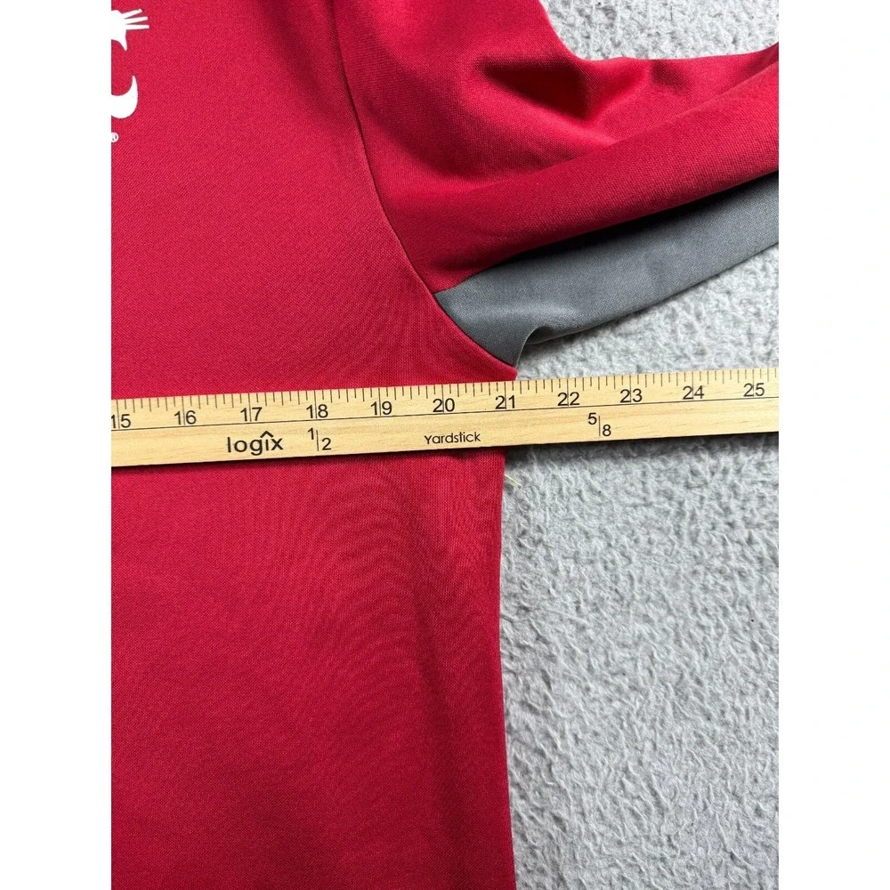 Fanatics Washington State Cougars WSU 1/4 Zip Fleece Lined Sweater Mens Large